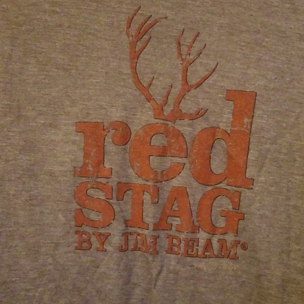 Red Stag Jim Beam T Shirt Size S Brand New